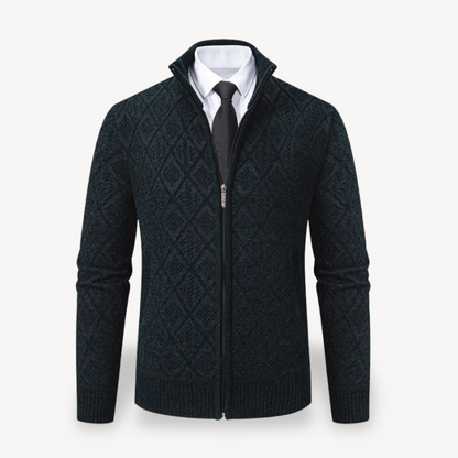 Cardigan mit durchgehendem Reißverschluss für Herren | Loravelle 6