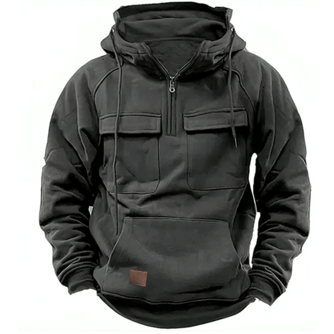 Kapuzenpullover Herren Warm Kuschelig Hoodie Freizeit - BerlinGlamour