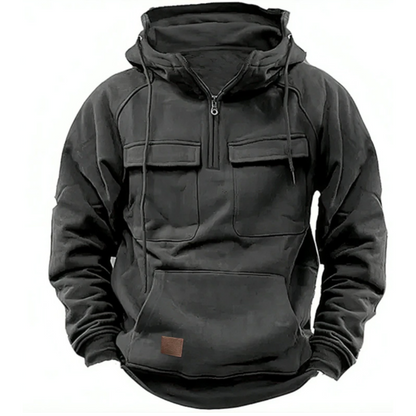 Kapuzenpullover Herren Warm Kuschelig Hoodie Freizeit - BerlinGlamour