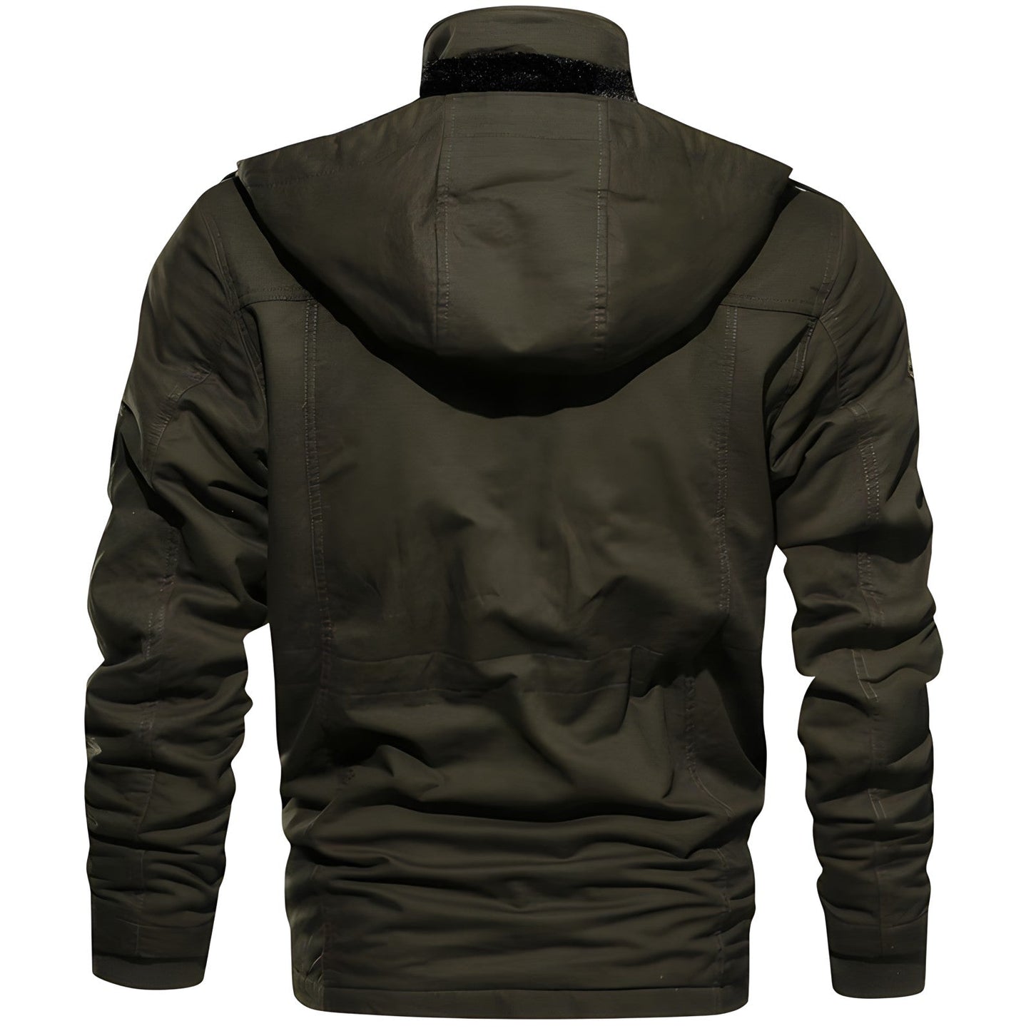 Cargo-Jacke | Mit Kapuze | Taschen | Fleecegefütterte Jacke | Herren-Winterjacke-Chaps Herrenmode