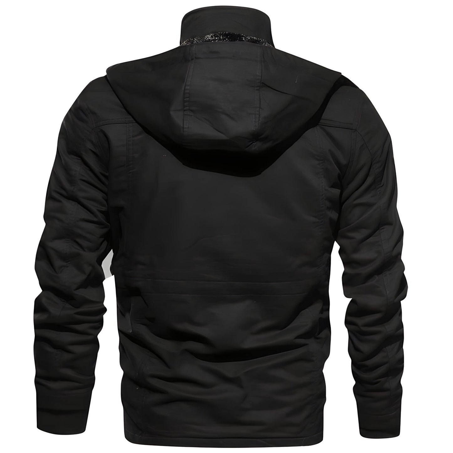Cargo-Jacke | Mit Kapuze | Taschen | Fleecegefütterte Jacke | Herren-Winterjacke-Chaps Herrenmode