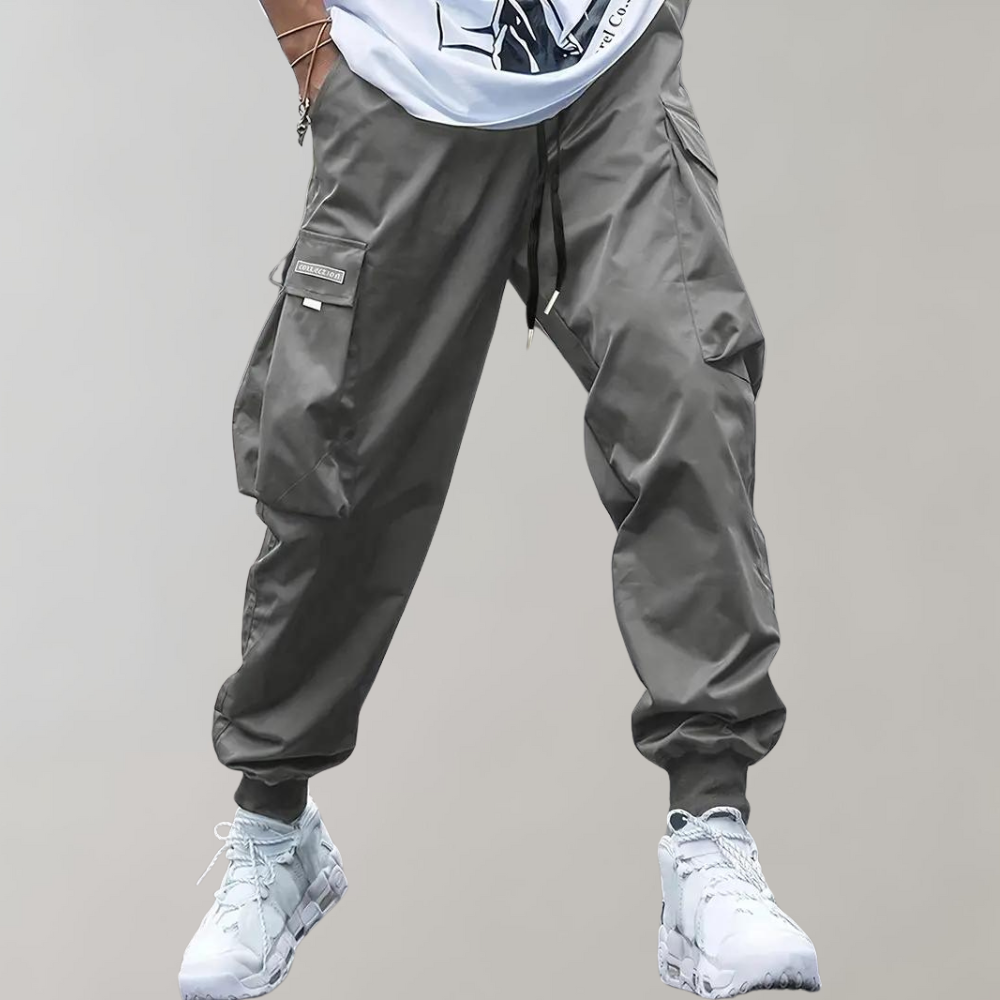 Cargo-Jogger - Elastische Taille - Taschen - Cargo-Hosen - Herren-Jogger-Chaps Herrenmode