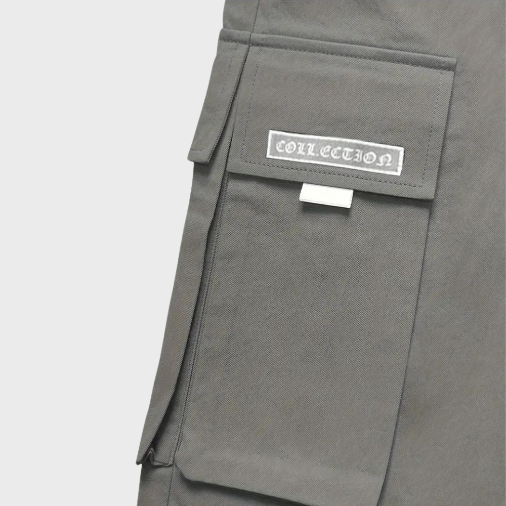 Cargo-Jogger - Elastische Taille - Taschen - Cargo-Hosen - Herren-Jogger-Chaps Herrenmode