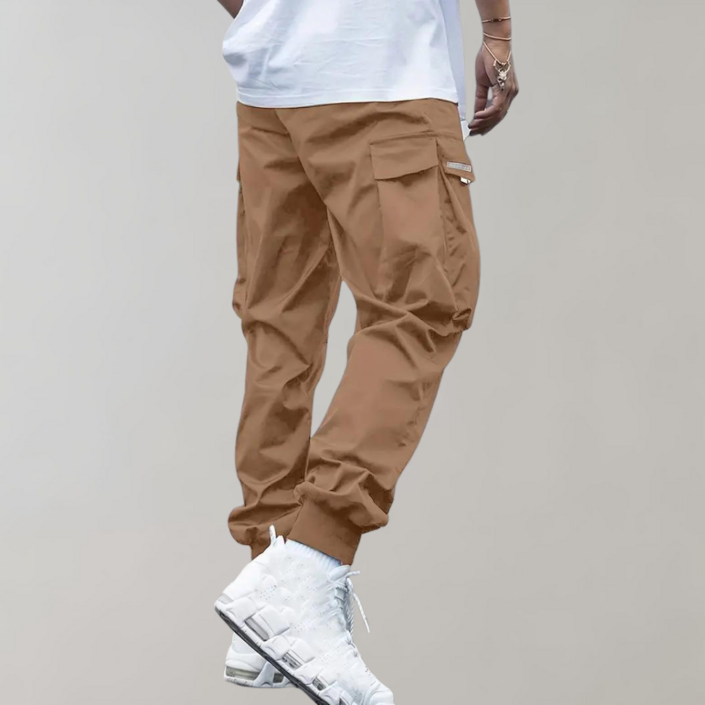 Cargo-Jogger - Elastische Taille - Taschen - Cargo-Hosen - Herren-Jogger-Chaps Herrenmode