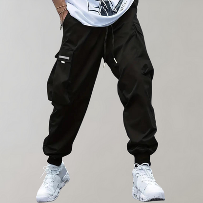 Cargo-Jogger - Elastische Taille - Taschen - Cargo-Hosen - Herren-Jogger-Chaps Herrenmode