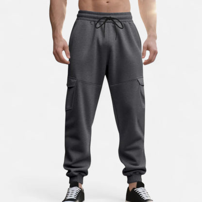 Cargo Joggers – Lässige Cargo-Jogginghose mit Kordelzug für Herren-Chaps Herrenmode