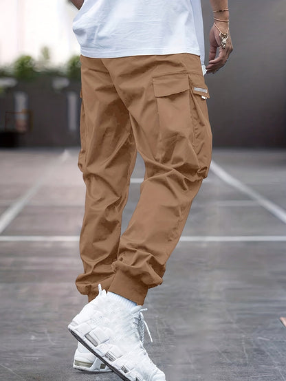 Cargo Joggers - Leichte Cargo-Hose für Männer-Chaps Herrenmode