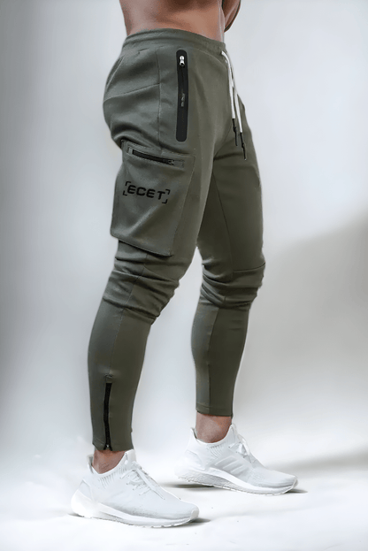 Cargo-Jogginghosen – Kordelzug – Jogginghosen – Cargohosen – Trainingshosen für Herren-Chaps Herrenmode