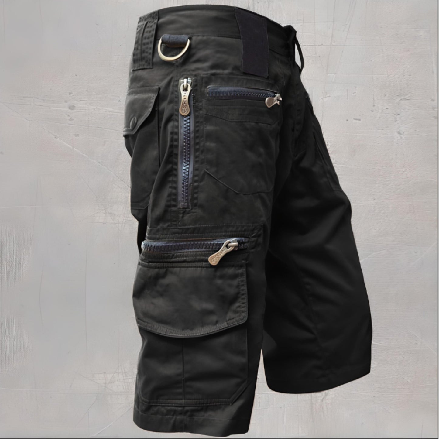 Herren Cargo Shorts Freizeit Lange Bein Taschen - BerlinGlamour