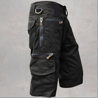 Herren Cargo Shorts Freizeit Lange Bein Taschen - BerlinGlamour