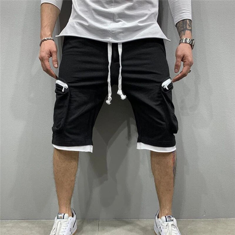 Bequeme Herren Cargo Shorts Locker Geschnitten - BerlinGlamour