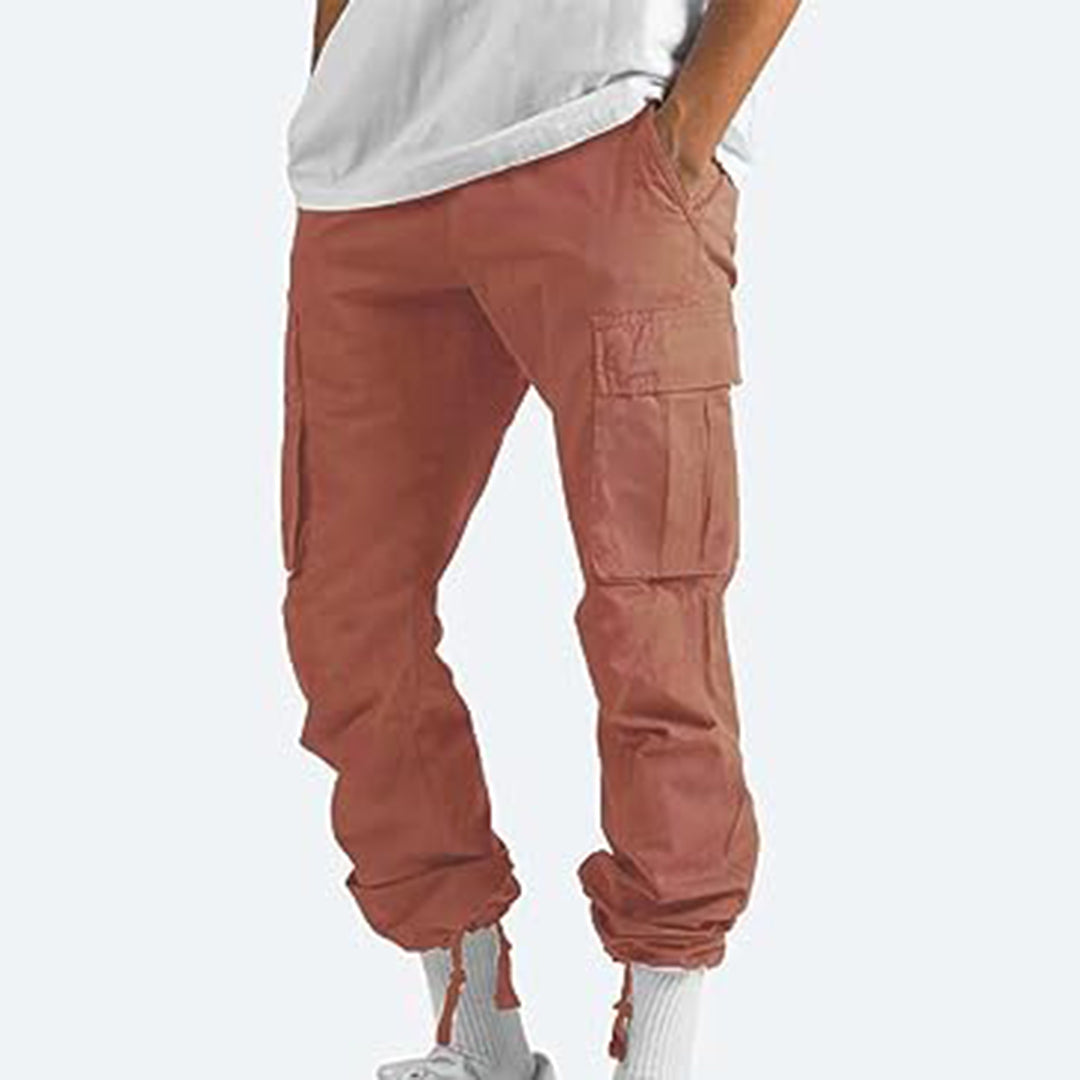 Cargohose - Lässig - Lose Passform - Freizeithose - Herrenhosen-Chaps Herrenmode