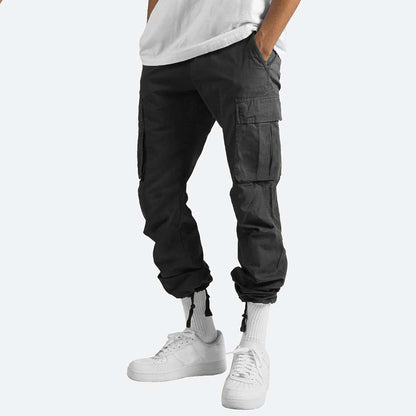 Cargohose - Lässig - Lose Passform - Freizeithose - Herrenhosen-Chaps Herrenmode