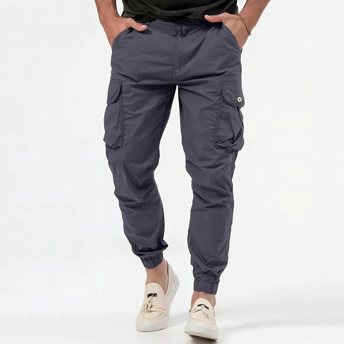 Cargohose Herren Bequem Viel Taschen - BerlinGlamour