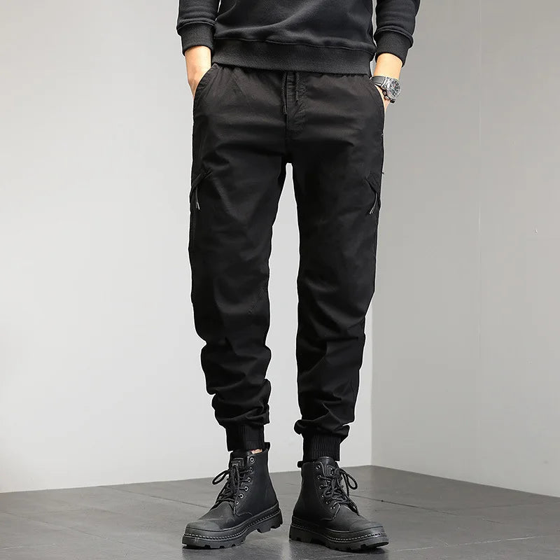 Cargohosen | Drawstring | Skinny | Cargo Jogger | Herrenhosen-Chaps Herrenmode