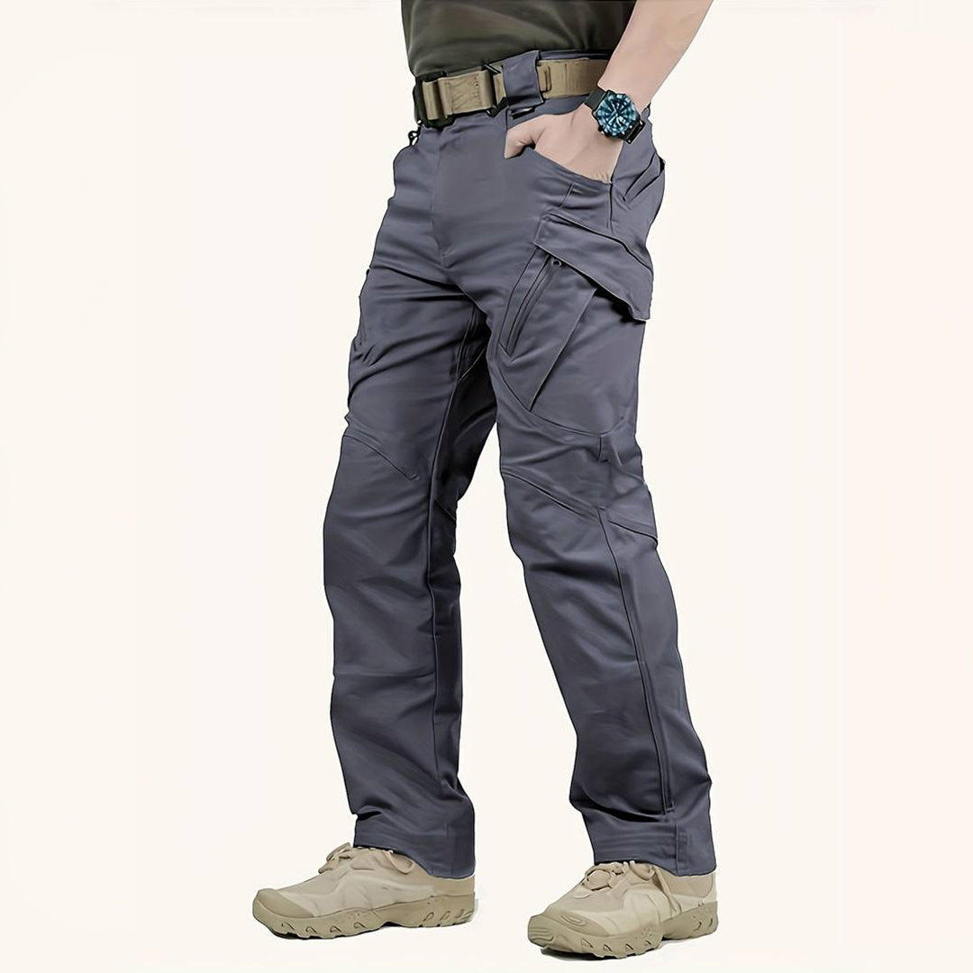 Herren Cargohosen Gerade Bein Freizeit Tactical Hosen - BerlinGlamour