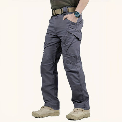Herren Cargohosen Gerade Bein Freizeit Tactical Hosen - BerlinGlamour