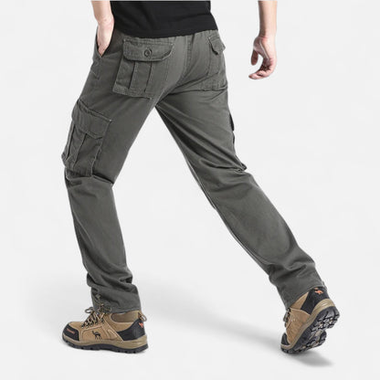 Cargohosen – Lässig – Gerades Bein – Taktische Hosen – Herrenhosen-Chaps Herrenmode