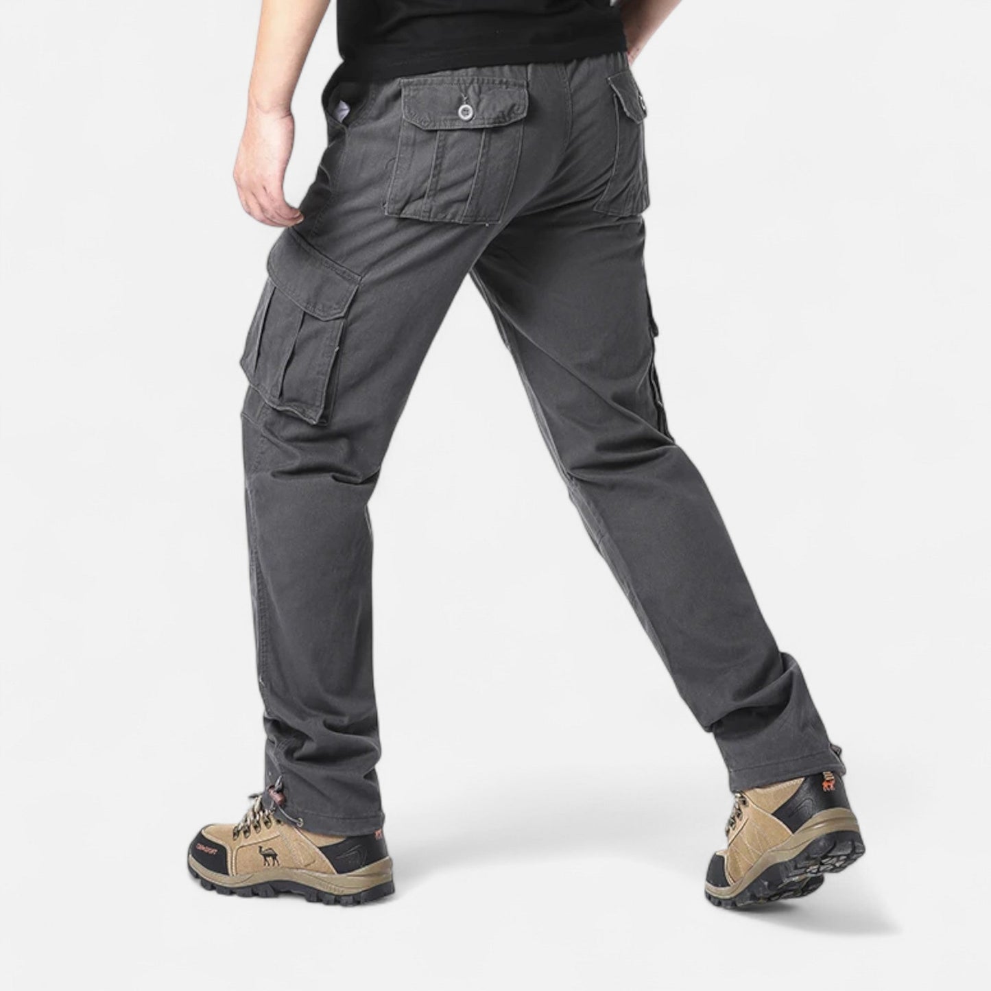 Cargohosen – Lässig – Gerades Bein – Taktische Hosen – Herrenhosen-Chaps Herrenmode