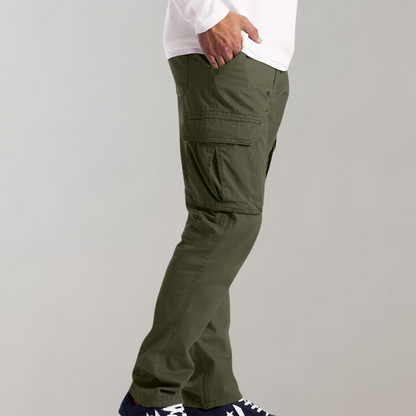 Cargohosen – Lässige Cargohosen mit geradem Bein für Herren-Chaps Herrenmode