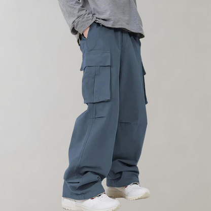 Cargohosen | Loose Fit | Wide Leg | Baggy Pants | Herrenhosen-Chaps Herrenmode