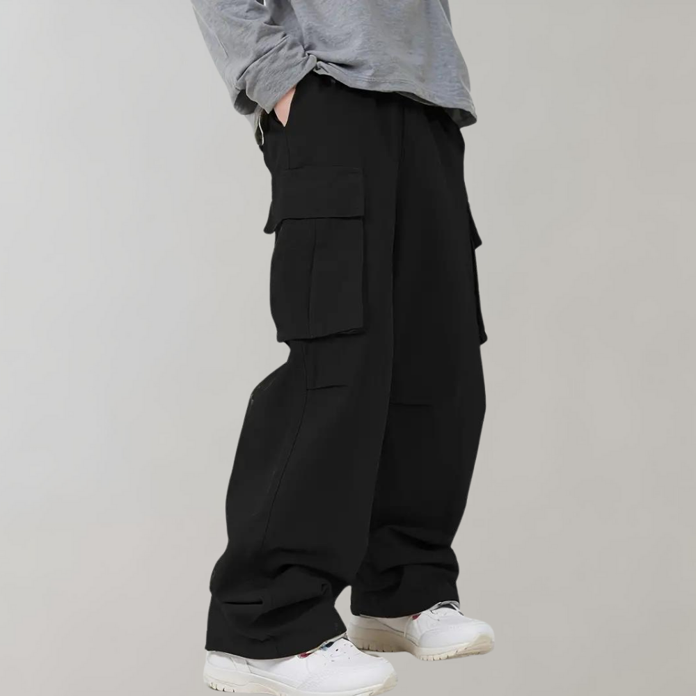 Cargohosen | Loose Fit | Wide Leg | Baggy Pants | Herrenhosen-Chaps Herrenmode