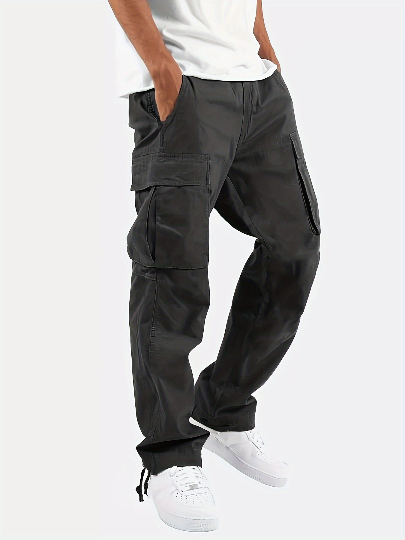 Herren Cargohosen Lockere Passform Bequem - BerlinGlamour