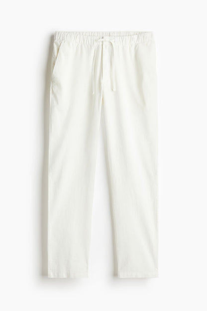 Herrenhose Slim Fit mit Kordelzug Modern Bequem - BerlinGlamour