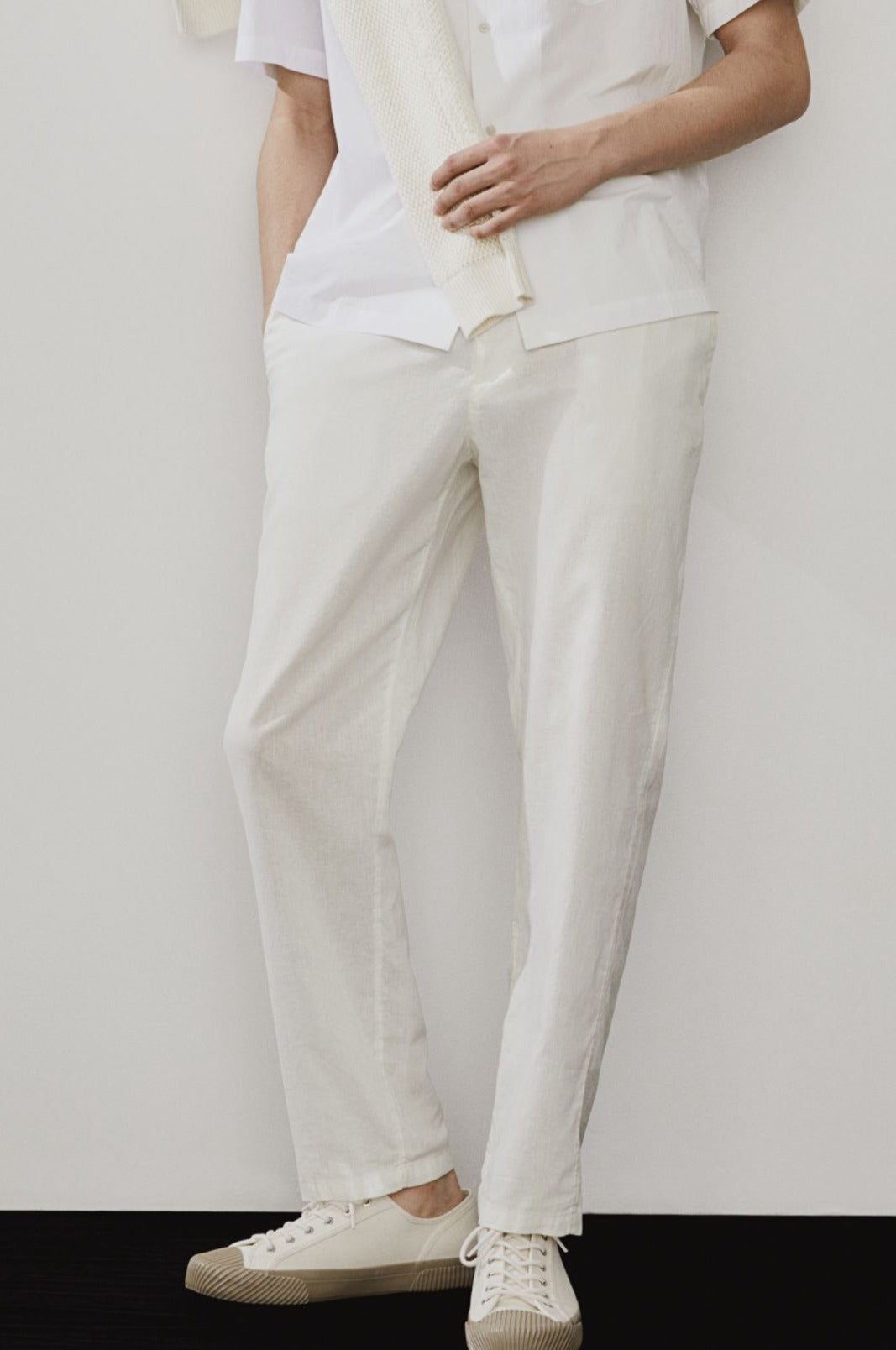 Herrenhose Slim Fit mit Kordelzug Modern Bequem
