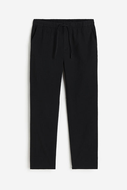 Herrenhose Slim Fit mit Kordelzug Modern Bequem
