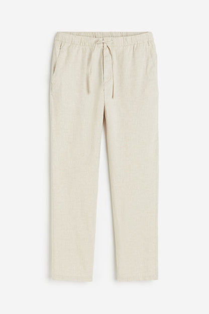 Herrenhose Slim Fit mit Kordelzug Modern Bequem