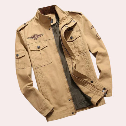 Herren Jacke Slim Fit Komfortabel Stilvoll