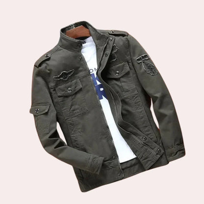 Herren Jacke Slim Fit Komfortabel Stilvoll