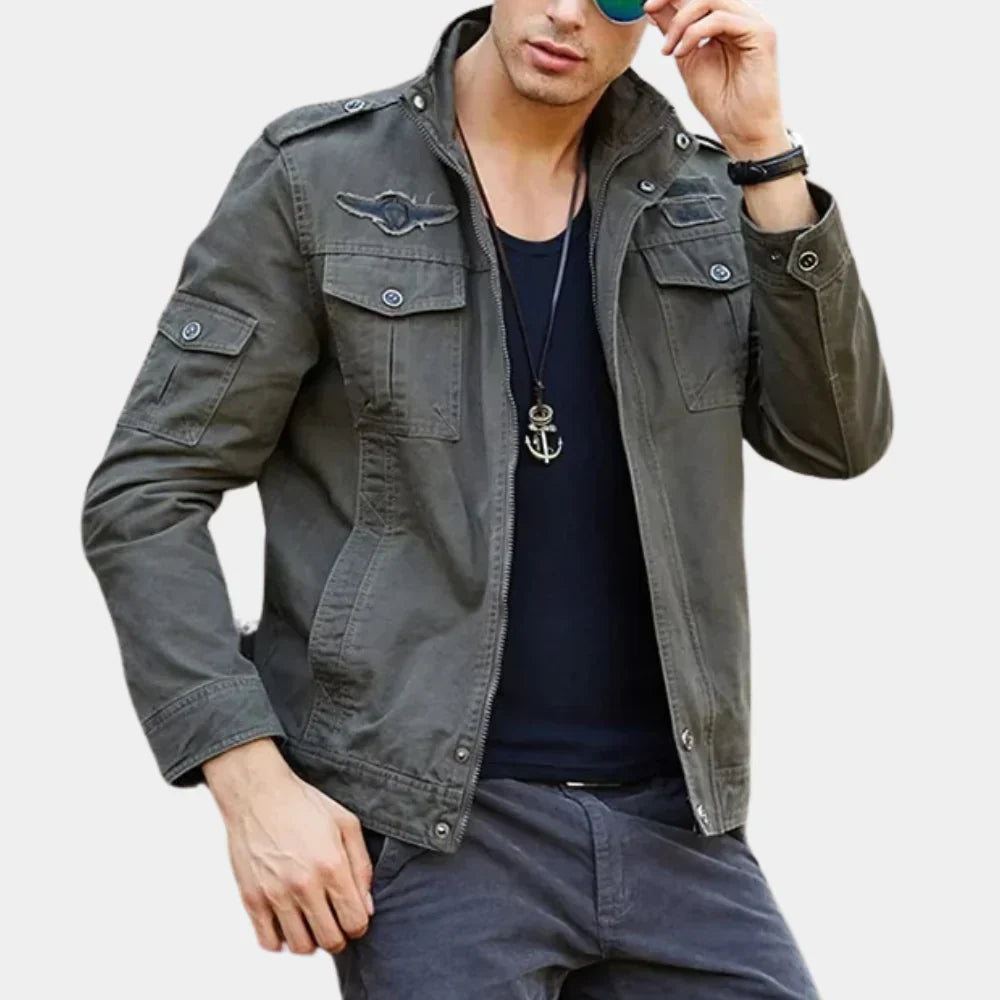 Herren Jacke Slim Fit Komfortabel Stilvoll