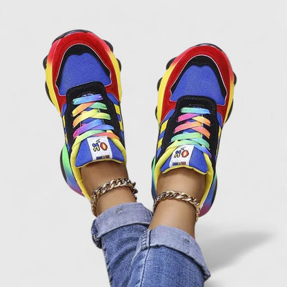 Damen Sneaker Frühling Chunky Modisch Sportlich - BerlinGlamour