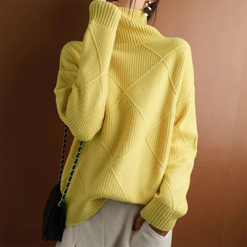 Weicher Rollkragenpullover Cashmere Warm Bequem