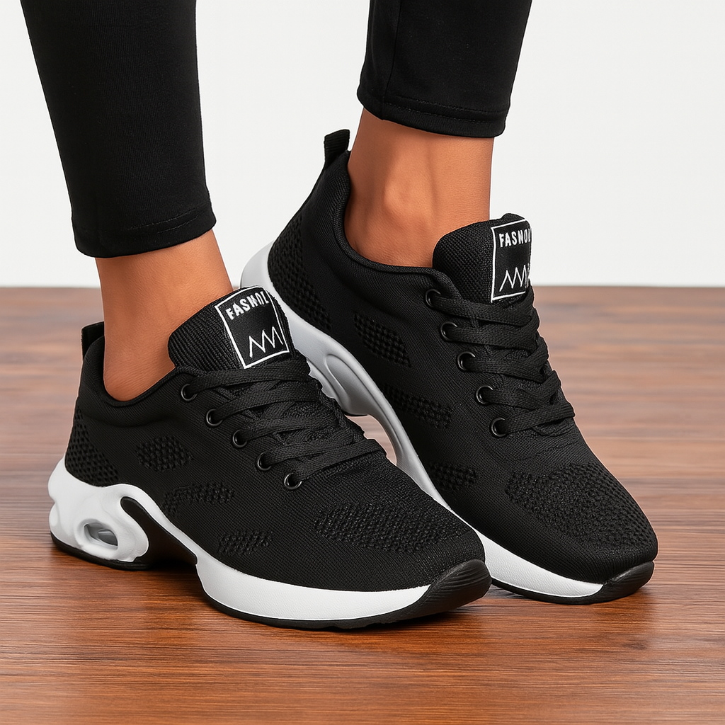 Damen Sneaker Leicht Luftpolster Komfort Schuhe - BerlinGlamour