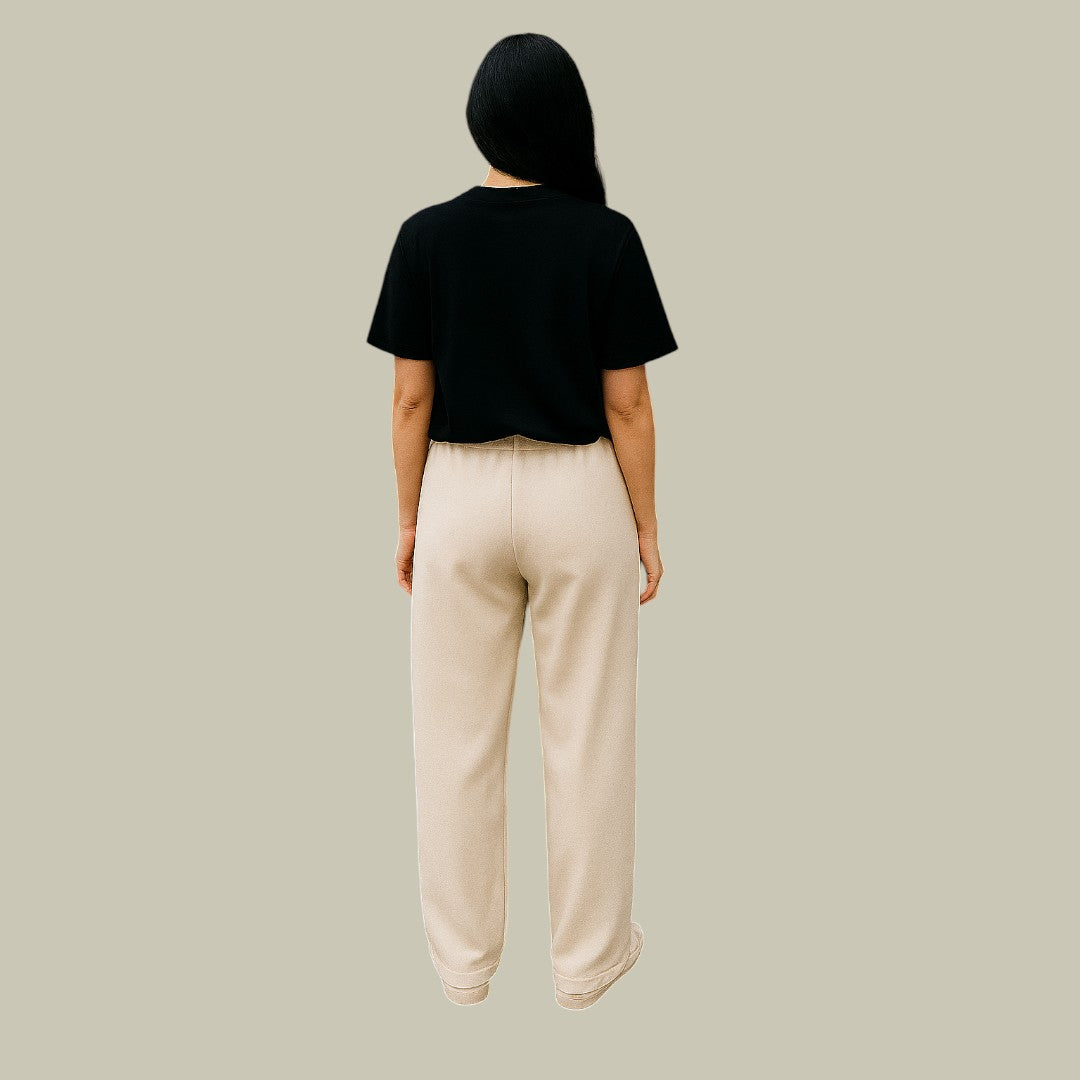Bequeme Damen Strickhose Locker Geschnitten