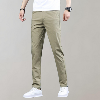 Chinos | Bequem | Elastische Taille | Stretch-Hose | Chino-Hose für Herren-Chaps Herrenmode