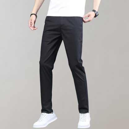 Chinos | Bequem | Elastische Taille | Stretch-Hose | Chino-Hose für Herren-Chaps Herrenmode
