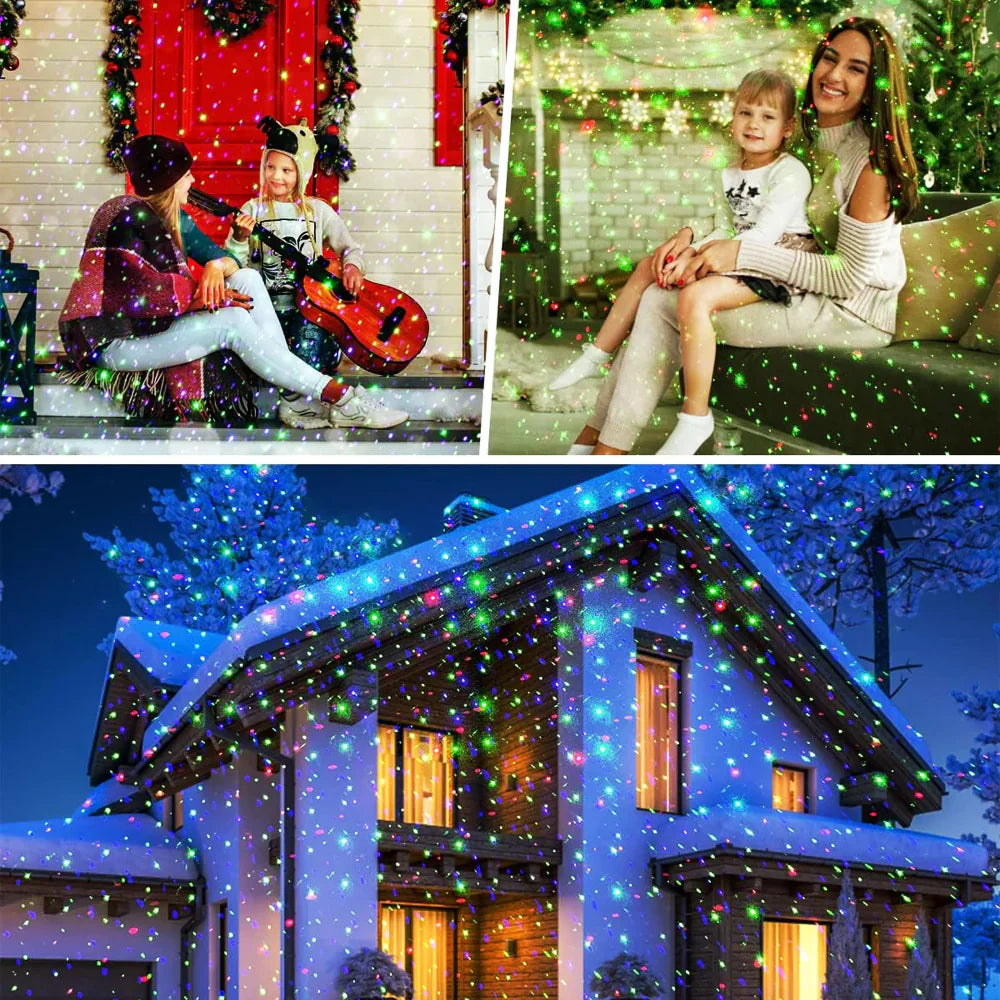 Weihnachtslichtprojektor Wasserdicht Laser Außenbeleuchtung
