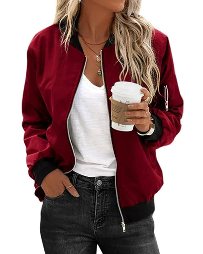 Lia | Klassische Bomberjacke für Damen Zendoo.de
