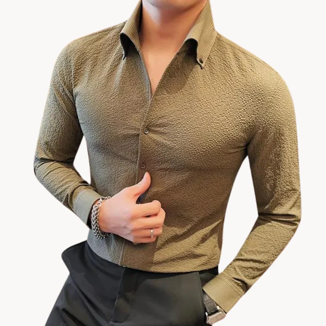 Herren Hemd Klassisch Elegantes Design