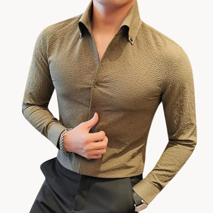 Herren Hemd Klassisch Elegantes Design