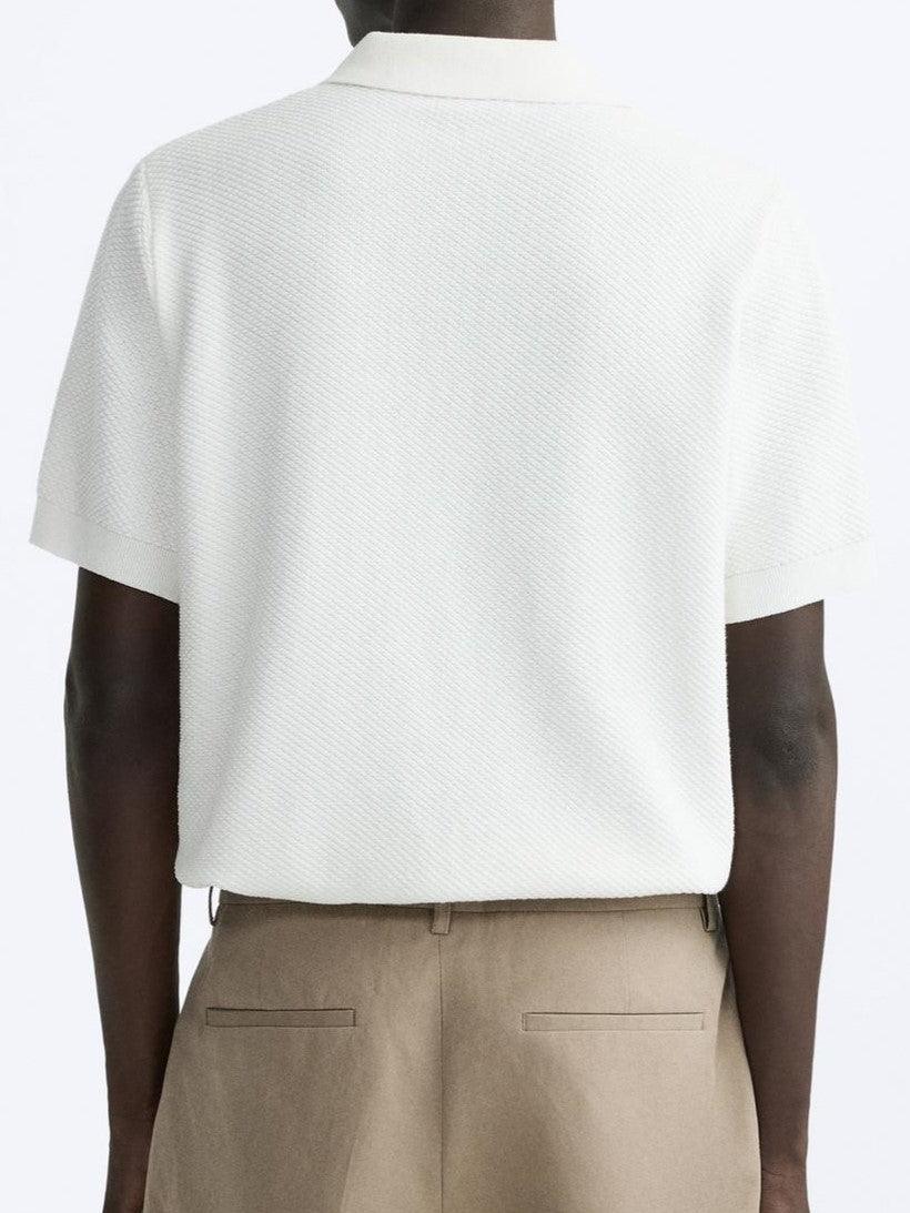 Elegantes Herren Poloshirt Weiß Klassisch