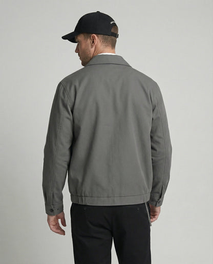 Herren Blazer Jacke Kurz Retro Sportlich