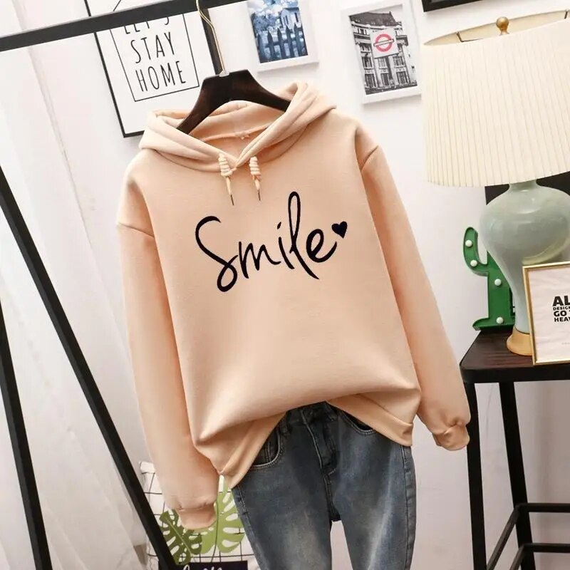 Kapuzenpulli Damen Lässig Geschnitten Modern - BerlinGlamour