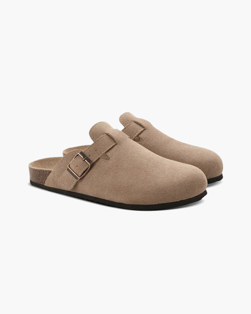Bequeme Herren Clogs Wildleder Schuhe - BerlinGlamour
