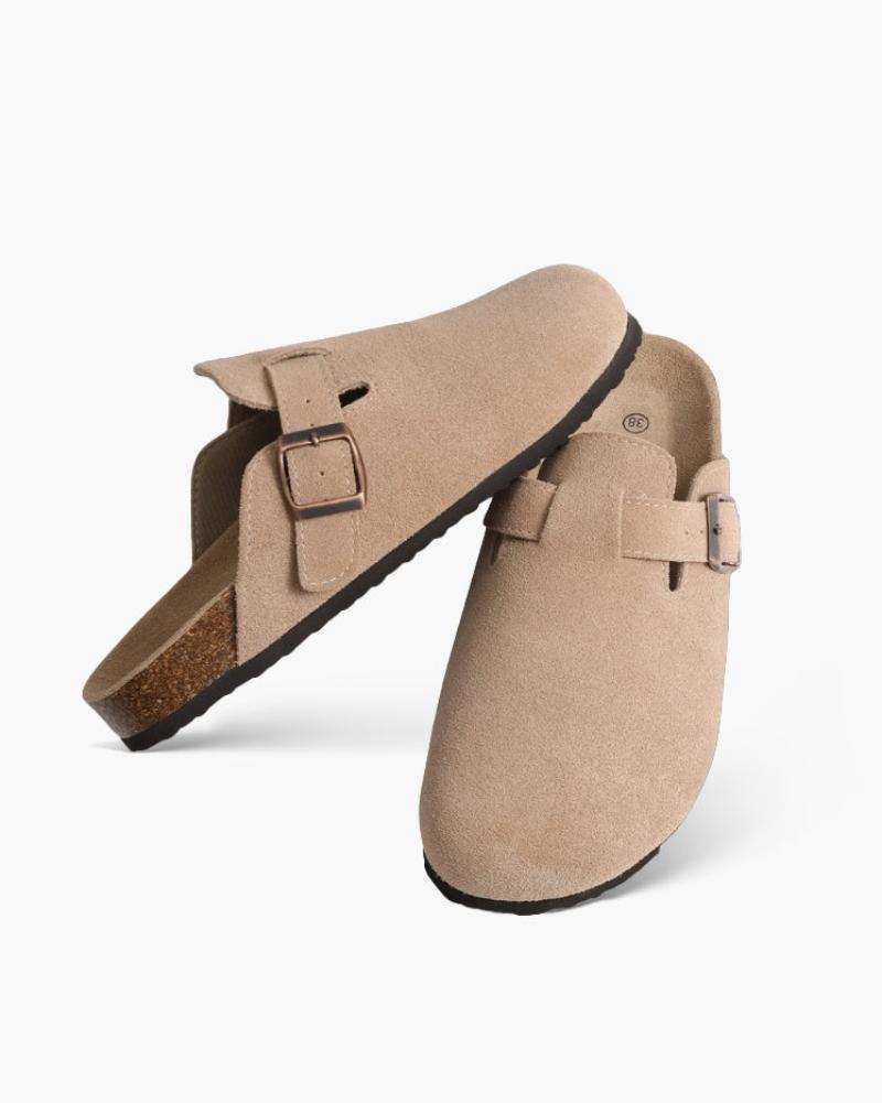 Clogs - Bequeme Herren Clogs aus Wildleder-Chaps Herrenmode