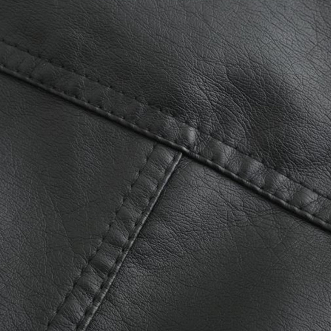 Lederjacke Damen Elegant Schwarz Glänzend